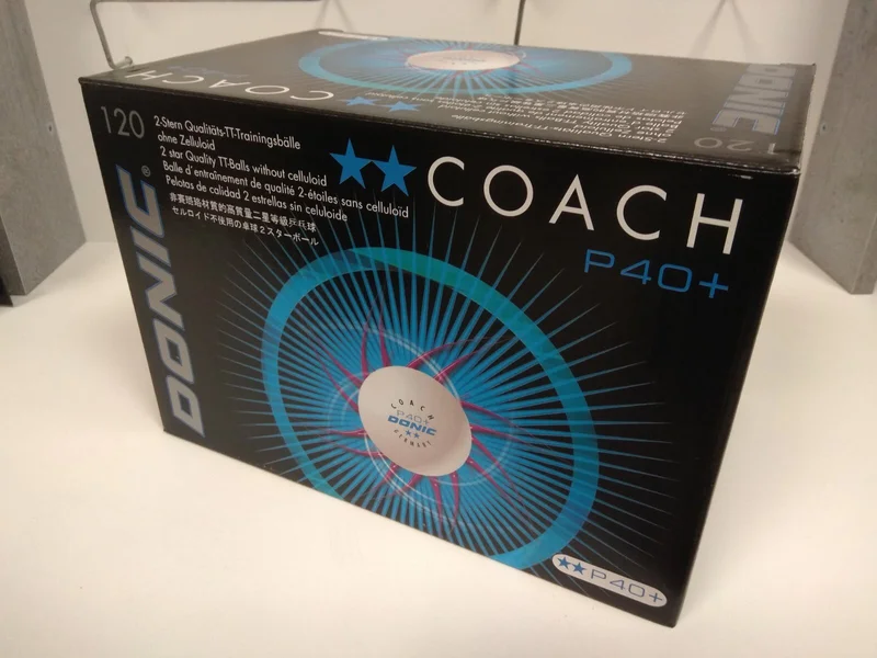 Donic coach p40 + 2**